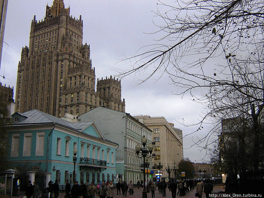 В Москве в ноябре 2008 Москва, Россия