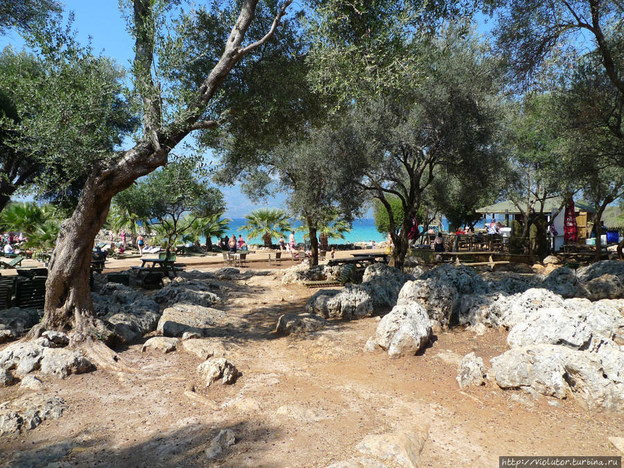 Остров Клеопатры: песок и камни Мармарис, Турция