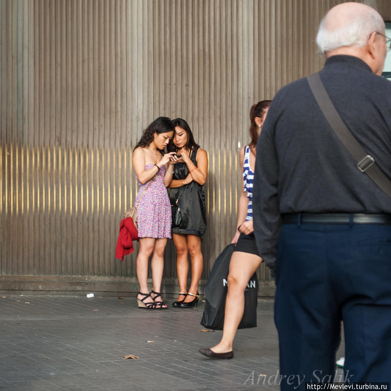 Неутомимые гости Барселоны Барселона, Испания