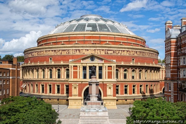 Королевский концертный зал Альберт-Холл. Фото из интернета Лондон, Великобритания