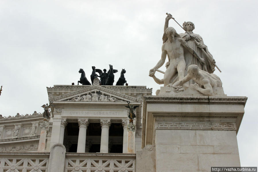 Площадь Венеции. Рим, Италия