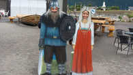 Вот они, викинги — Олег и Дженни!