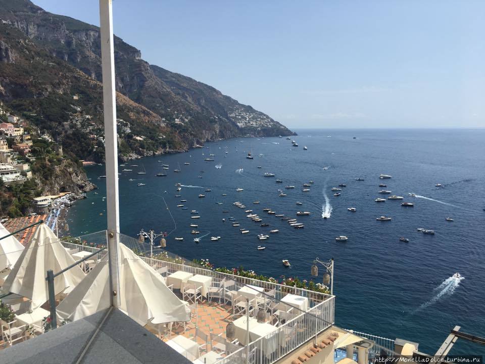 Набережная Lido di Positano Позитано, Италия