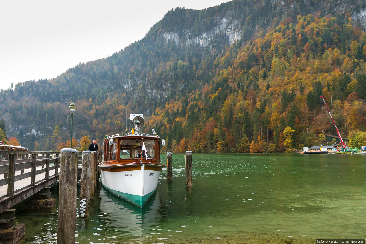 Кенигсзее, самое чистое озеро Европы Кёнигсзее, Германия
