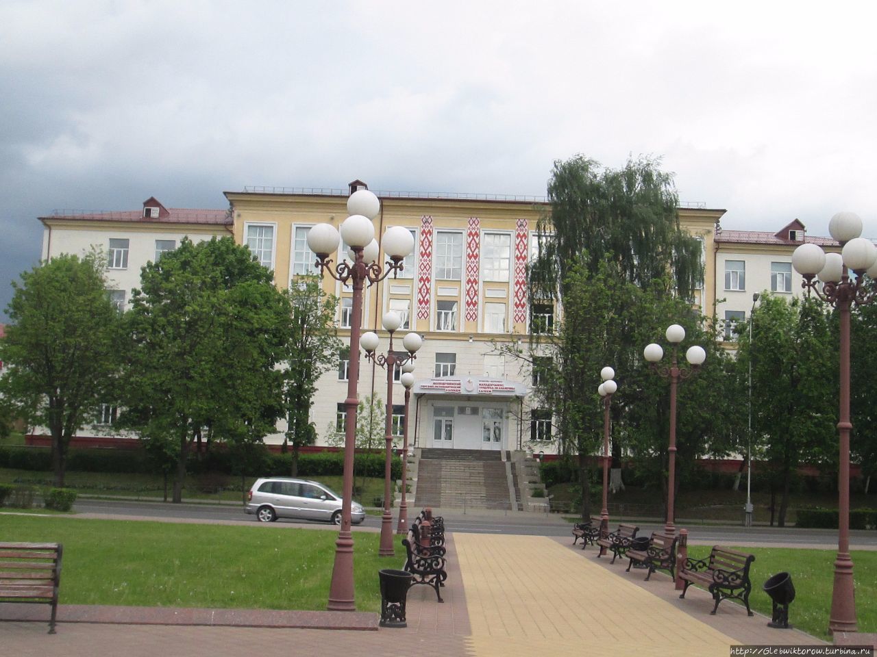 Центральная площадь Молодечно, Беларусь