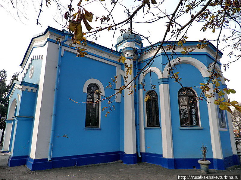 Карта осетинская церковь