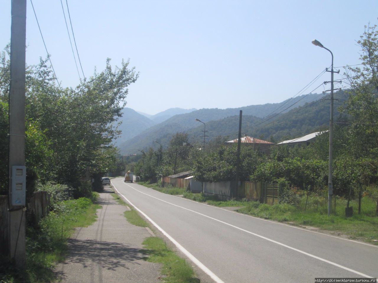 Прогулка по бывшему городу  