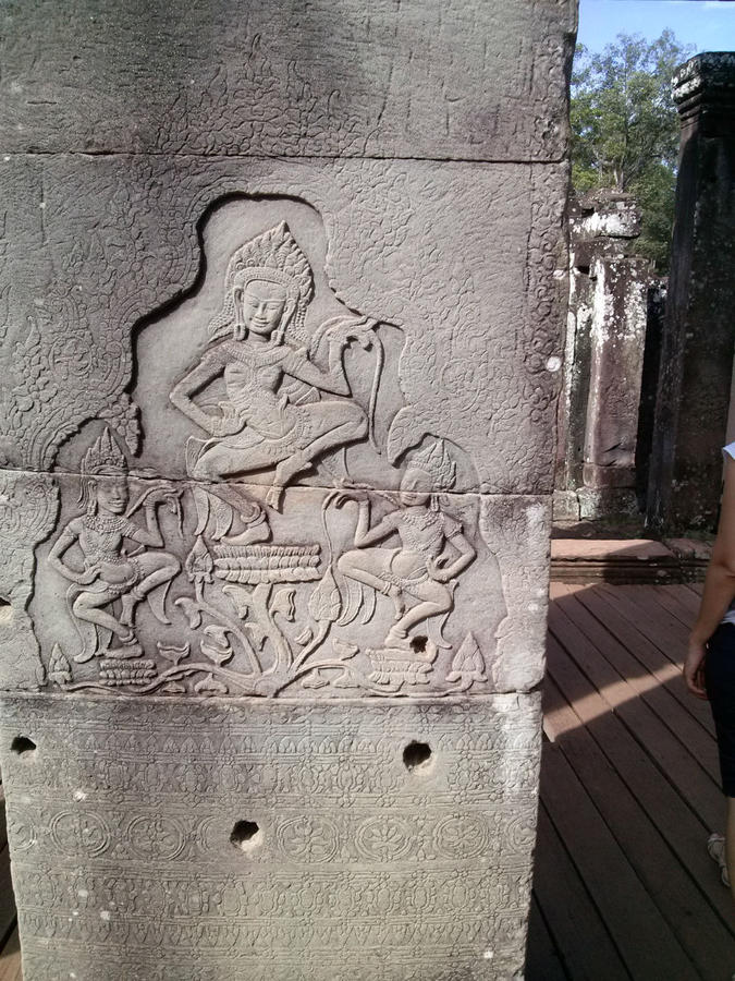 Малый круг. Комплекс Ангкор Тхом. Байон др. храмы комплекса Сиемреап, Камбоджа