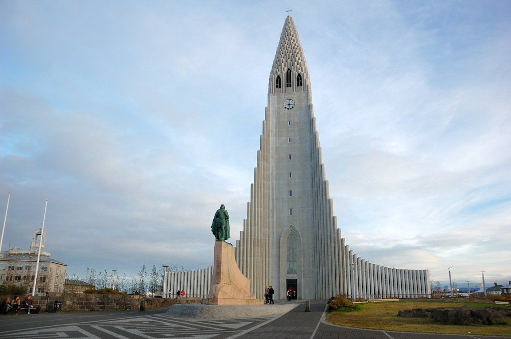 Европейская столица посреди Атлантического океана Рейкьявик, Исландия