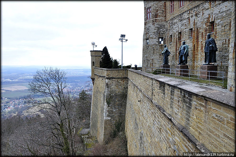 Замок в облаках Хехинген, Германия