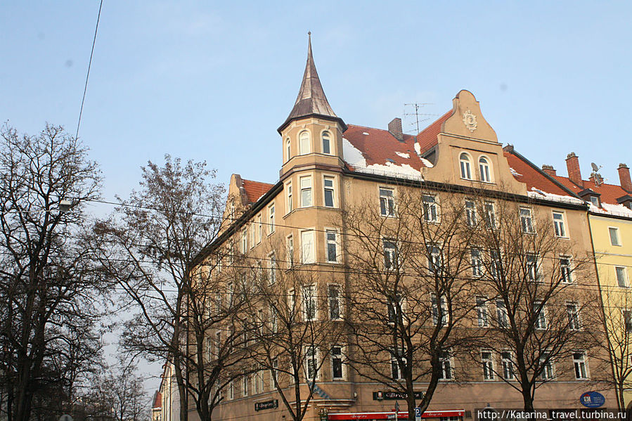 Зарисовки города Мюнхен, Германия