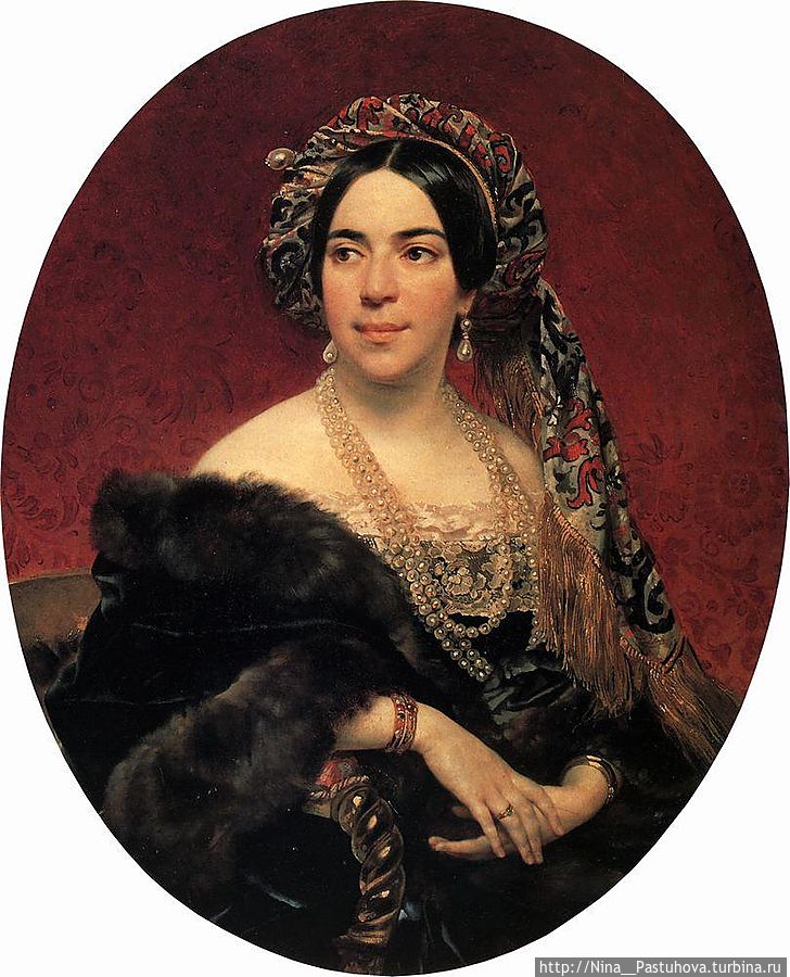 Портрет работы К. Брюллова.