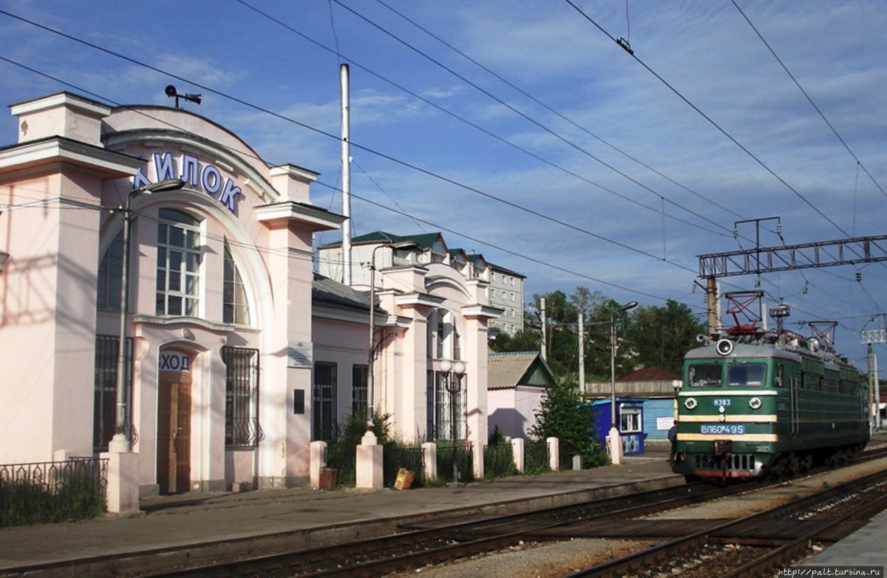 Станция Хилок. Фото из интернета Россия