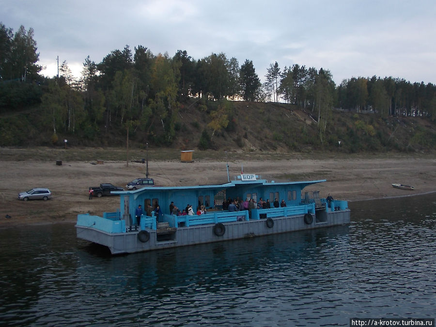 пристань БОР Туруханск, Россия