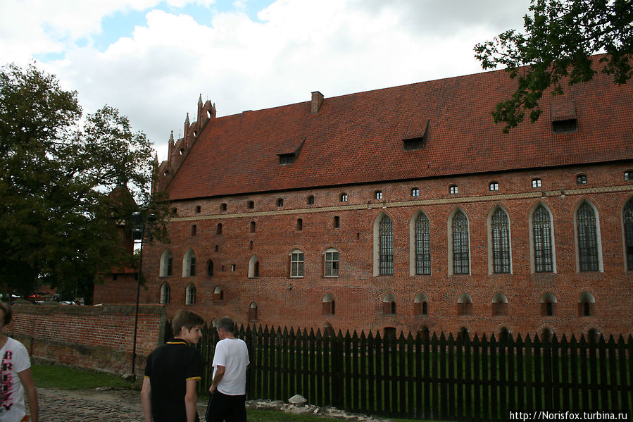 Столица Тевтонского ордена Мальборк, Польша