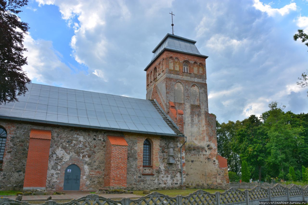 Кирха Гросс-Легиттен Тургенево (Калининградская область), Россия