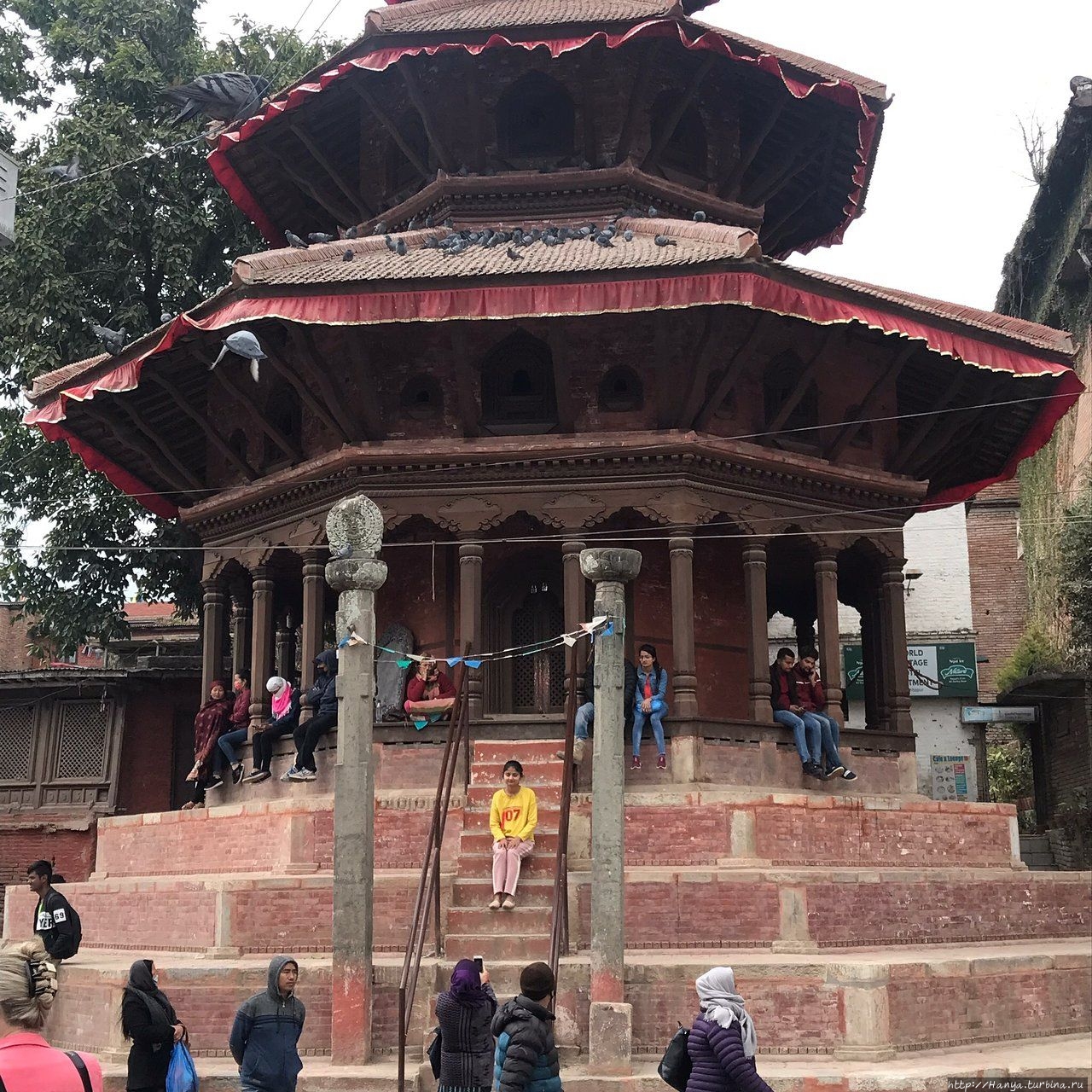 Кришна Мандир. Из интернета Катманду, Непал
