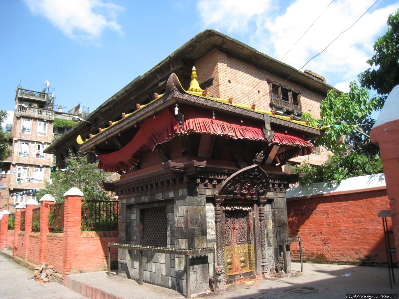 Храм Harati Mata, богине оспы Патан (Лалитпур), Непал