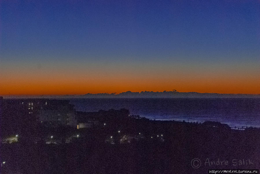 Так выглядит утро хорошего дня Ситжес, Испания