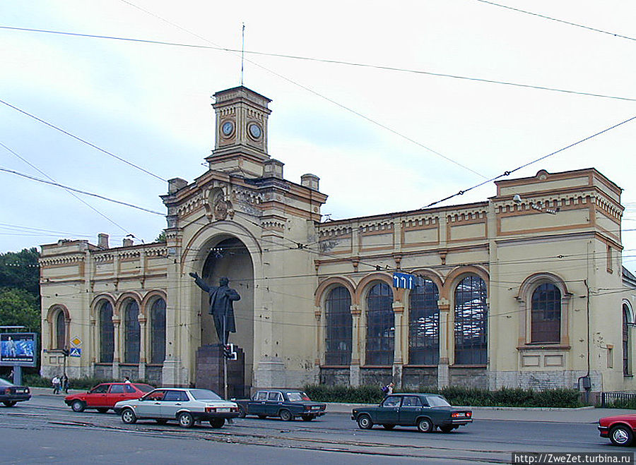 Так выглядел Варшавский вокзал в годы советской власти Санкт-Петербург, Россия
