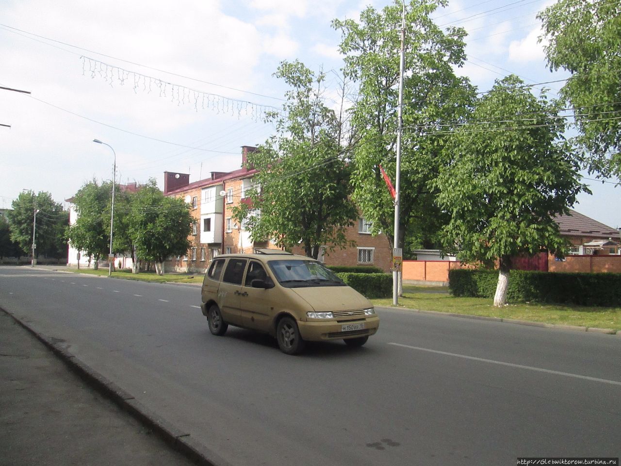 Прогулка по Беслану в хороший летний день Беслан, Россия