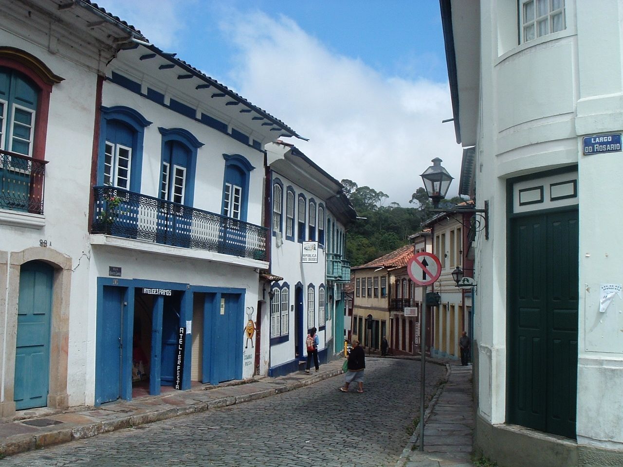 Церковь Святой Богоматери Розариу Ору-Прету, Бразилия