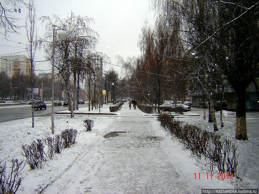 А снег идет... Уфа, Россия