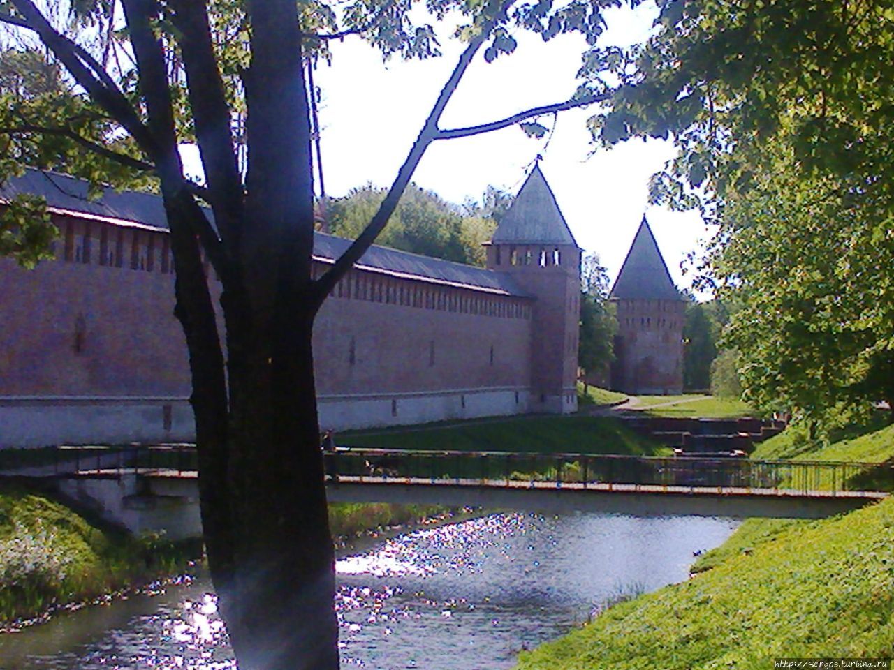 Копытенская и Бублейка башни смоленской крепости Смоленск, Россия