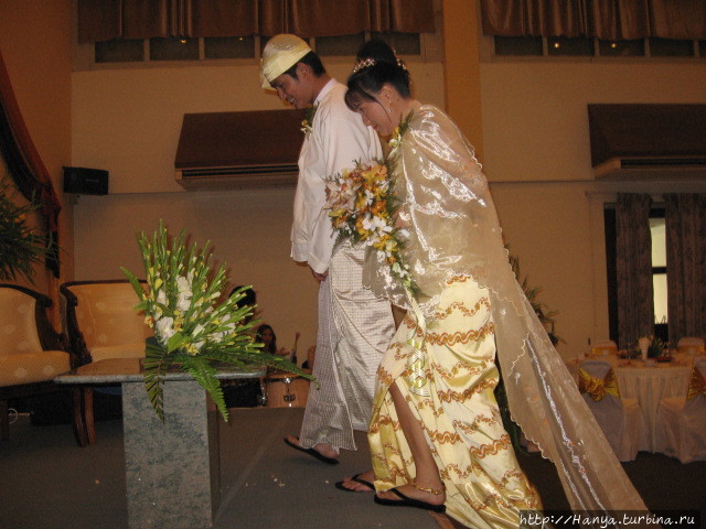 Свадьба в отеле Mandalay 