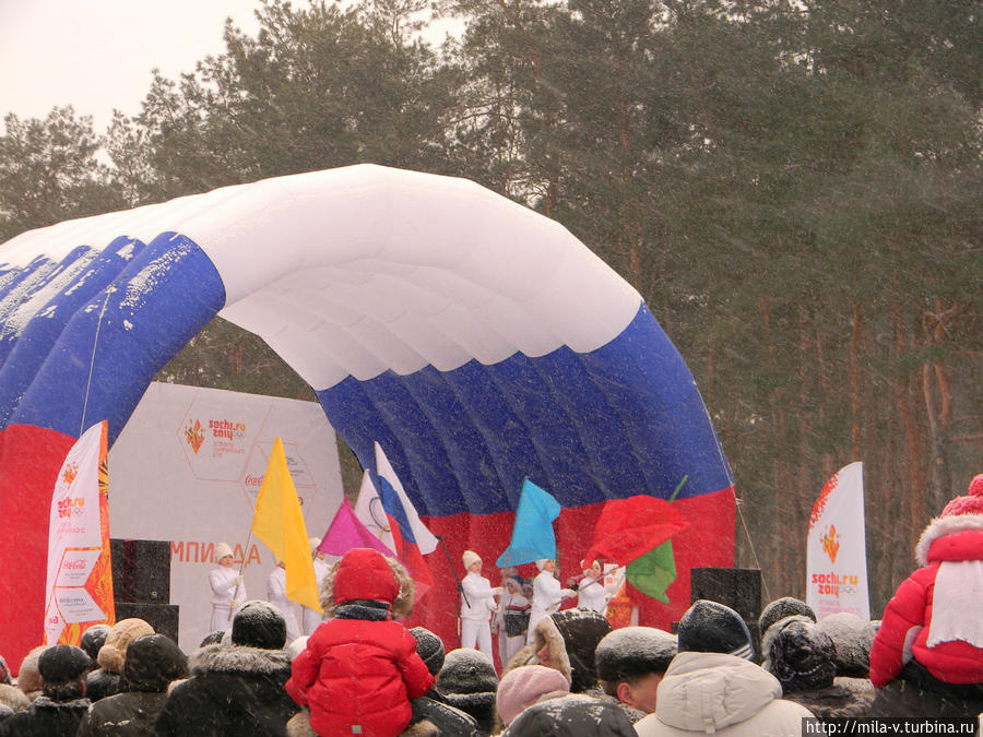 Олимпийский огонь добрался до Воронежа. Воронеж, Россия