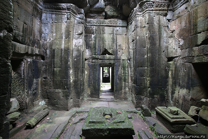 Центр святилища храмового комплекса Пре-Кхан
