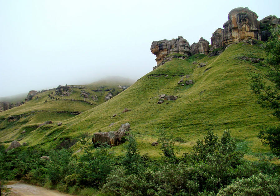 Драконовы горы и символ Южно-Африканской Республики
