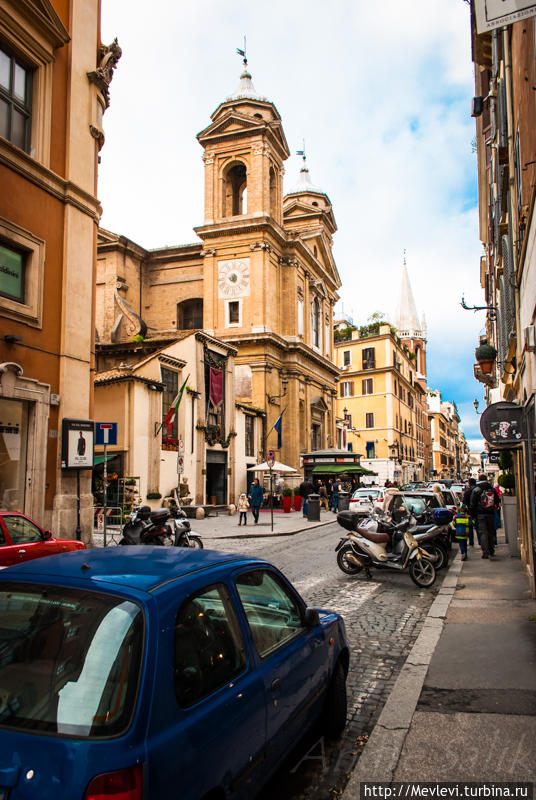 Полуденный красивый Рим Рим, Италия