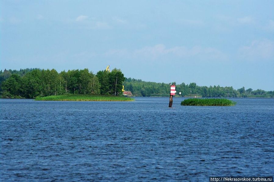На реке Шексна в районе переправы. Ферапонтово, Россия