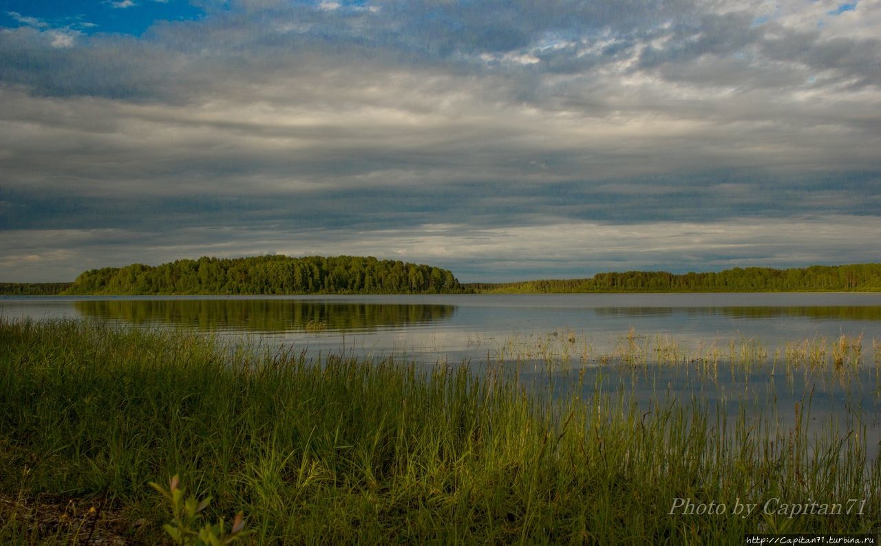 Вид на Шимозеро с нашего бивака. Озеро Шимозеро, Россия