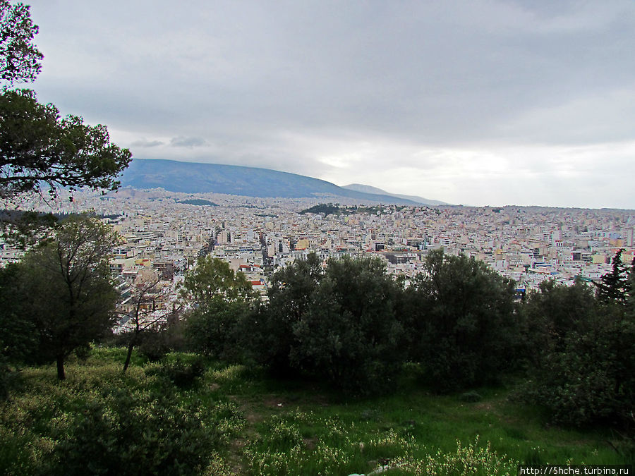 От прогулки к практически горному треккингу в центре города Афины, Греция