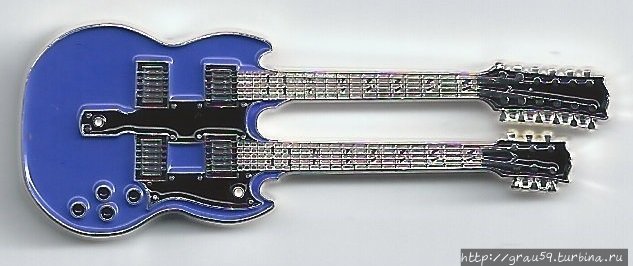 Double-necked Gibson guit