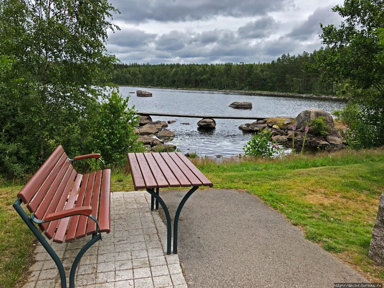 озеро Хильсьен Хильсьён, Швеция