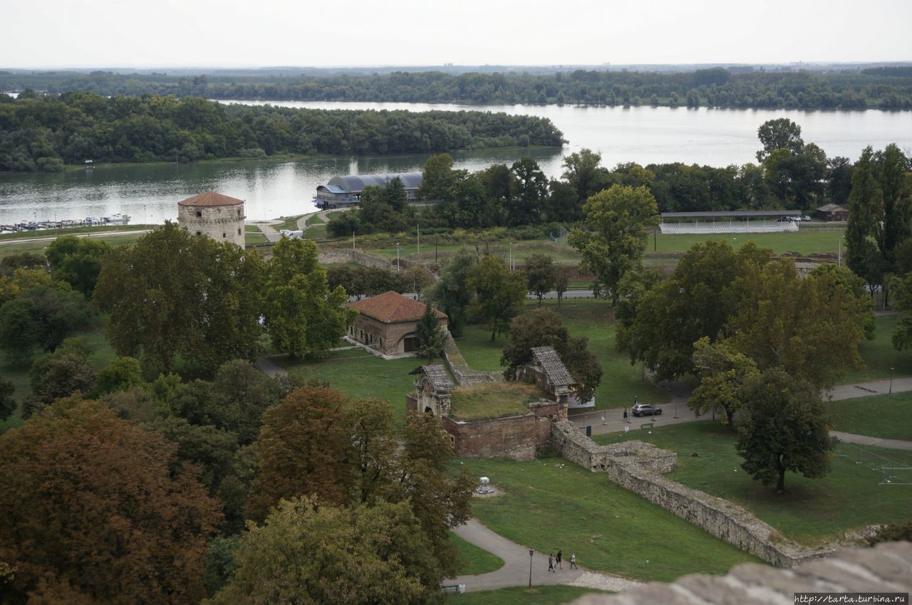 В «каменном сердце» сербской столицы Белград, Сербия