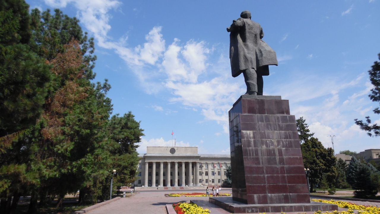Памятник Ленину В.И. Бишкек, Киргизия