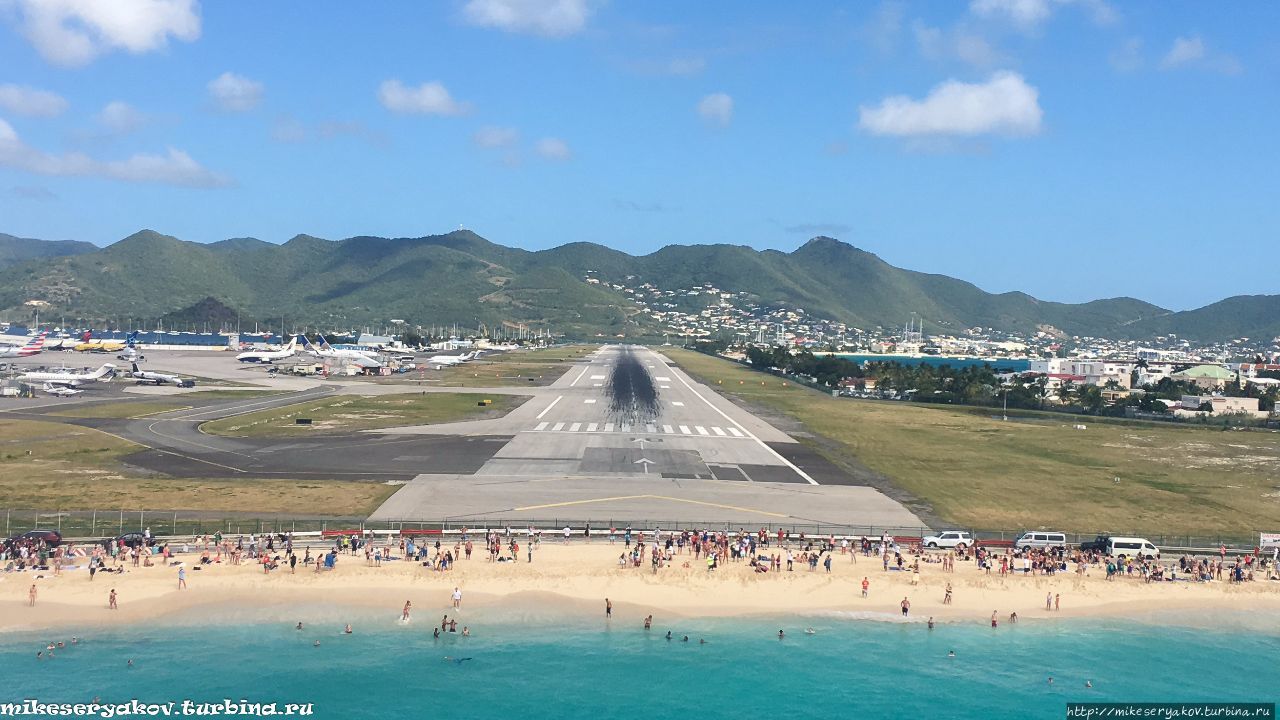 Пляж Махо / Maho Beach