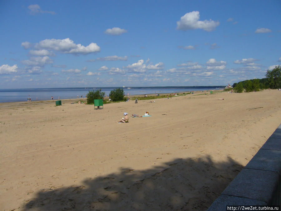 пляж санатория Сестрорецкий Курорт