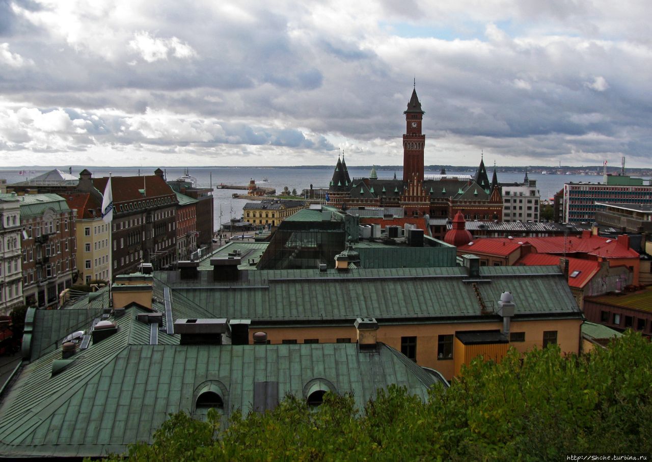 Крыши и горизонты Хельсингборга Хельсингборг, Швеция