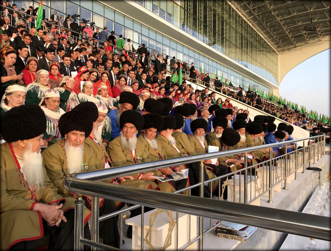 Туркменский праздник «День ахалтекинского скакуна» Ашхабад, Туркмения