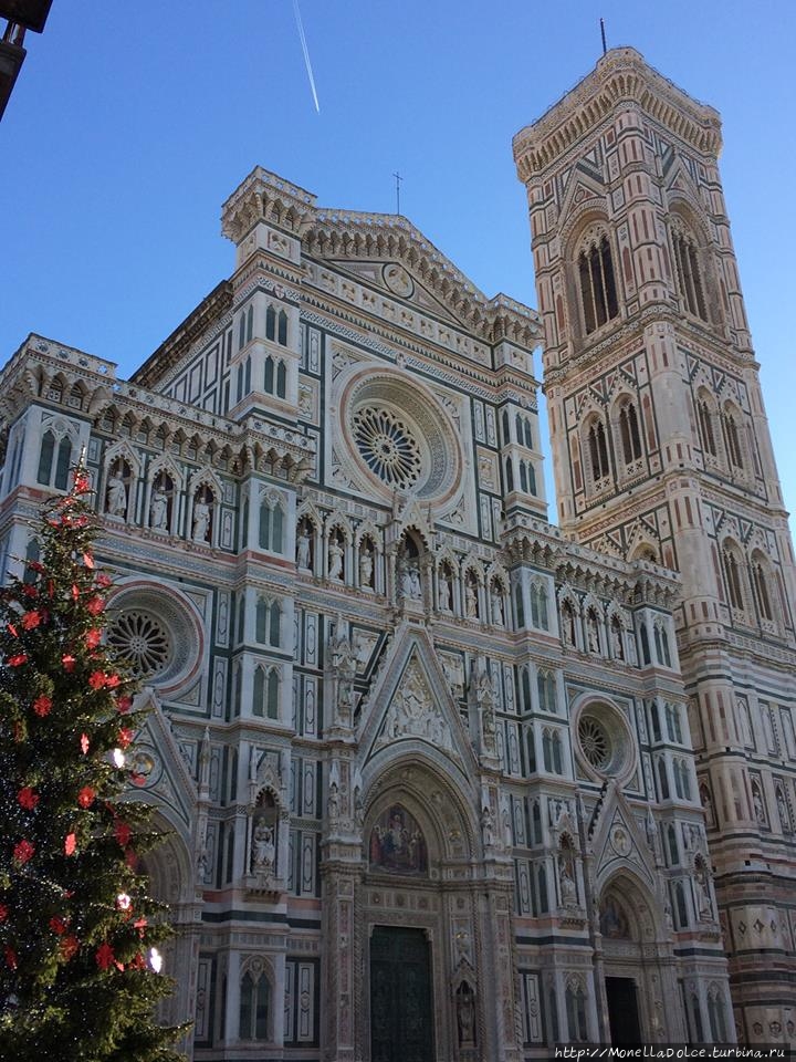 Пешеходный марштут в историческом центре Firenze Флоренция, Италия