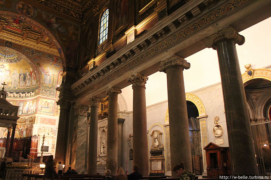 Церковь Санта-Мария-ин-Трастевере Рим, Италия