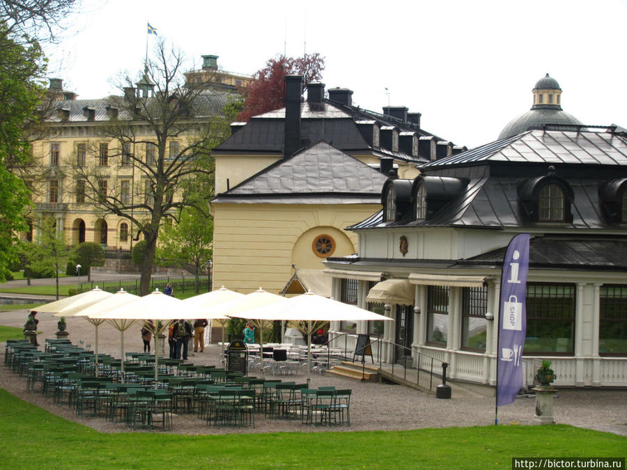 Королевский дворец в Дроттнингхольме Стокгольм, Швеция