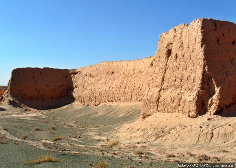 Крепость Джанпык-кала Каратау, Узбекистан
