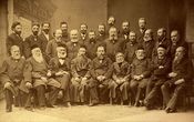 Участники учредительной конференции в Катовицах, фотография 1884 года (Из Интернета)