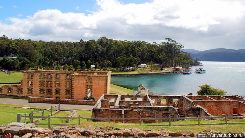 Остатки зданий каторжной тюрьмы Порт-Артур, Австралия